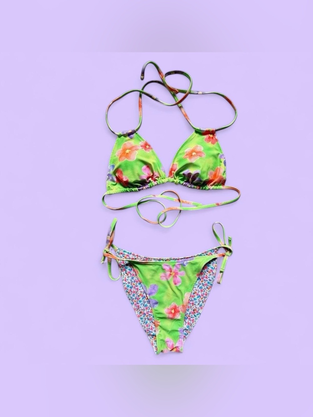 Wild fable floral reversible bikini